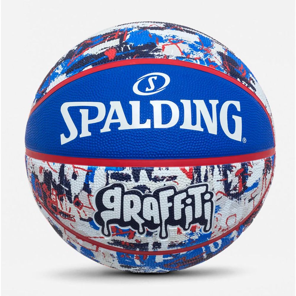 Bola De Basquete Spalding Graffiti - Azul-0
